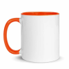 Accent Mug White/Orange
