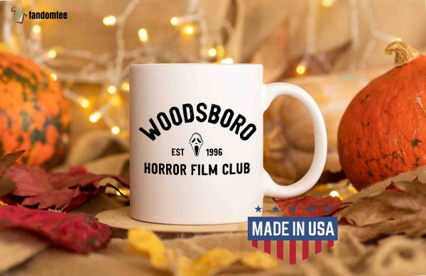 Woodsboro Horror Film Club Mug – Woodsboro High School 1996