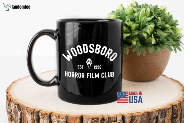Woodsboro Horror Film Club Mug – Woodsboro High School 1996
