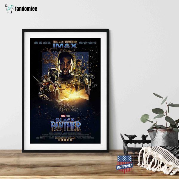 Black Panther Movie Poster Marvel Black Panther Poster