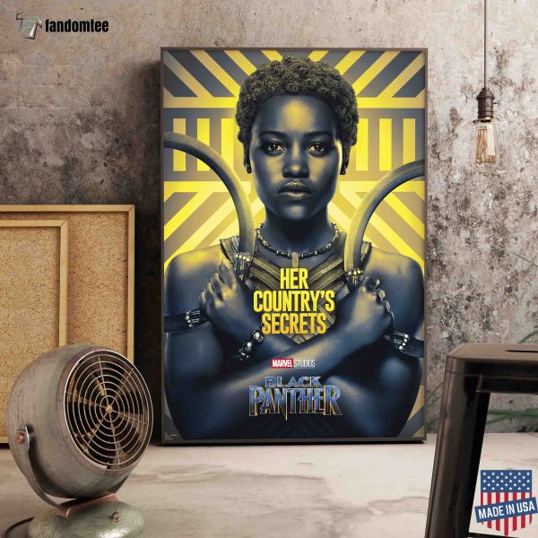 Her Country’s Secrets Black Panther Nakia Poster