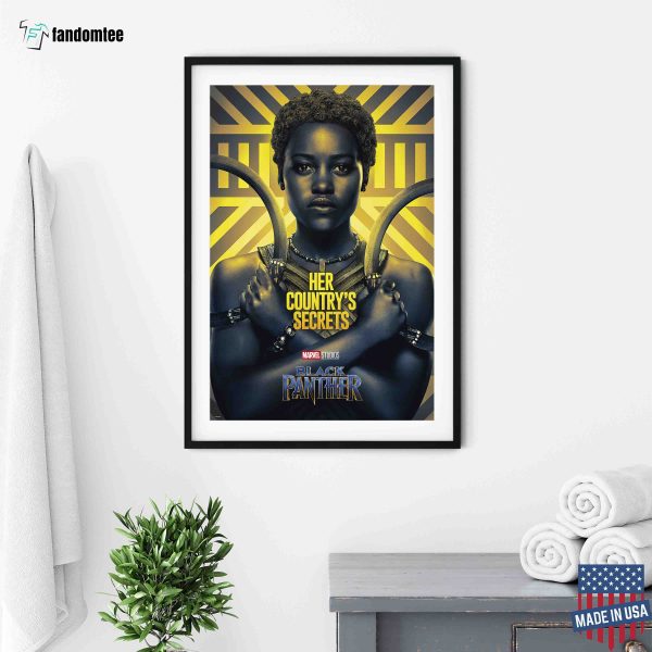 Her Country’s Secrets Black Panther Nakia Poster