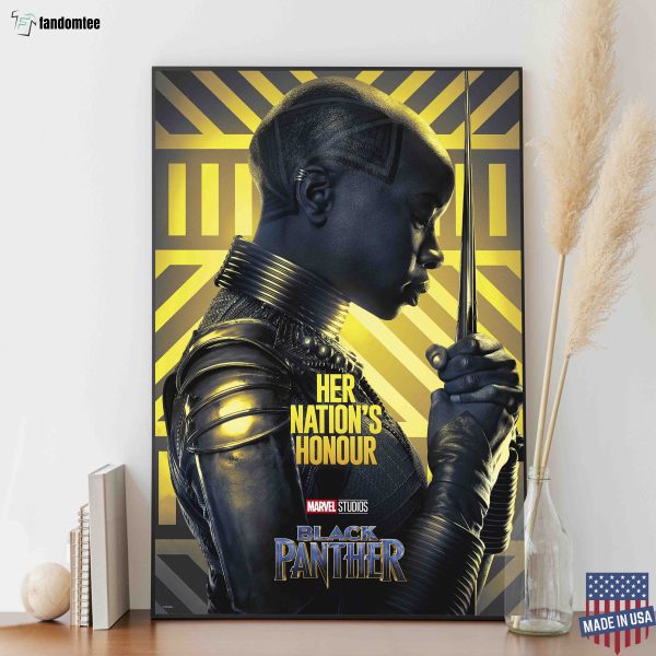 Her Nation’s Honor Black Panther Okoye Poster