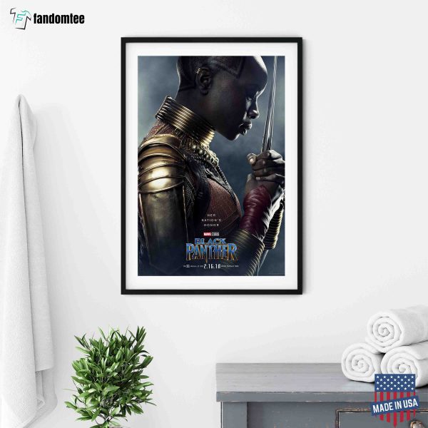 Her Nation’s Honor Okoye Black Panther Poster