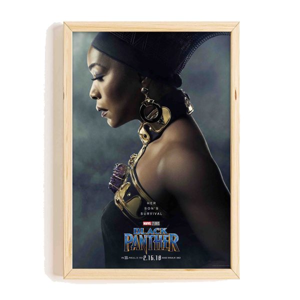 Her Son’s Survival Ramonda Black Panther Poster