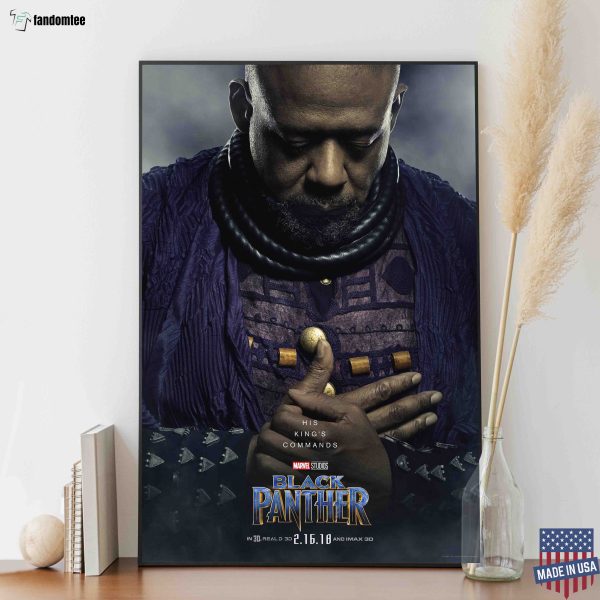 His King’s Commands Zuri Black Panther Poster