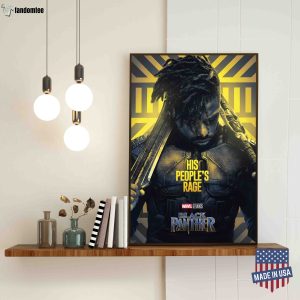 His Peoples Rage Killmonger Black Panther Poster 1