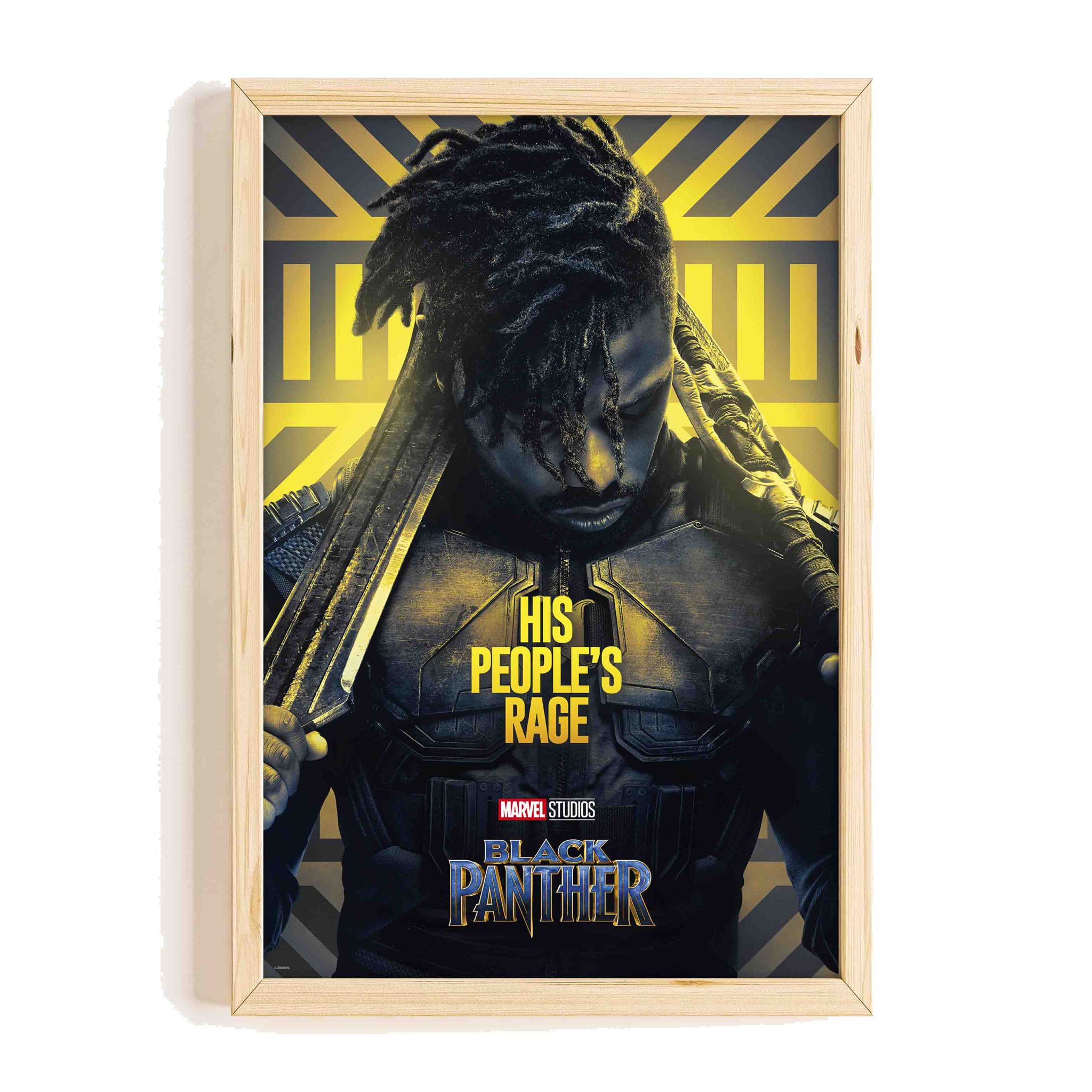 His People's Rage Killmonger Black Panther Poster - Great Gifts For ...