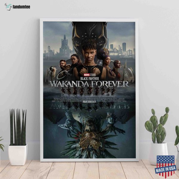 Marvel Black Panther Wakanda Forever Poster
