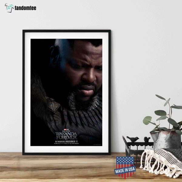 M’baku Black Panther Wakanda Forever Poster