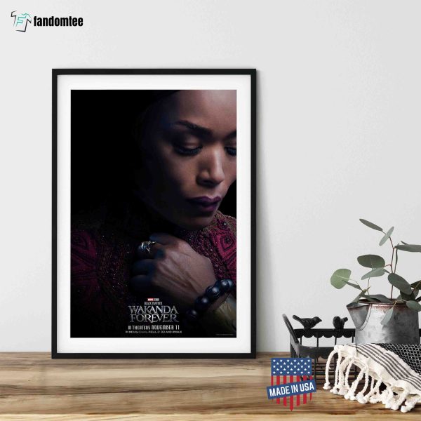 Ramonda Black Panther Wakanda Forever Poster