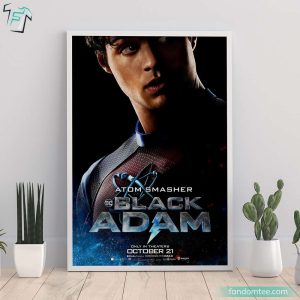 Atom Smasher Black Adam DC Poster