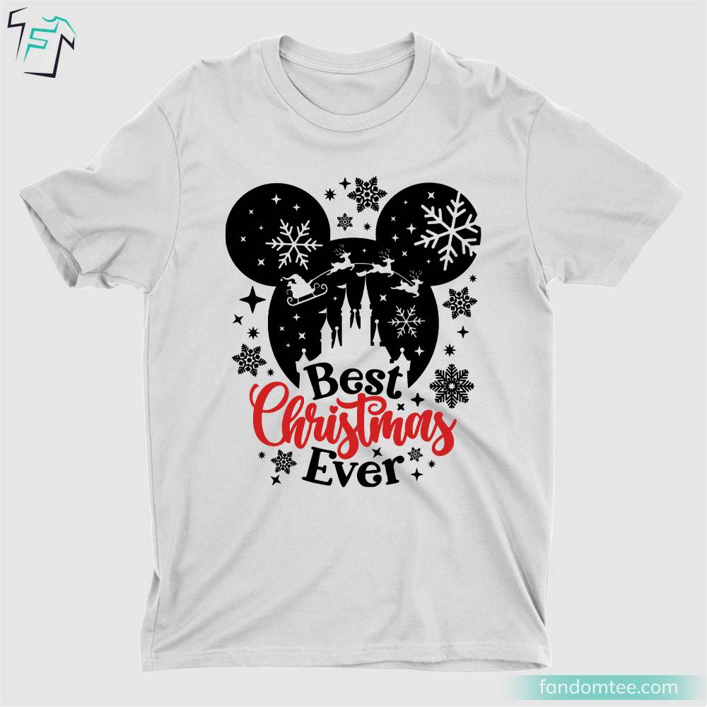 Best Christmas Ever Mickey Christmas Shirts
