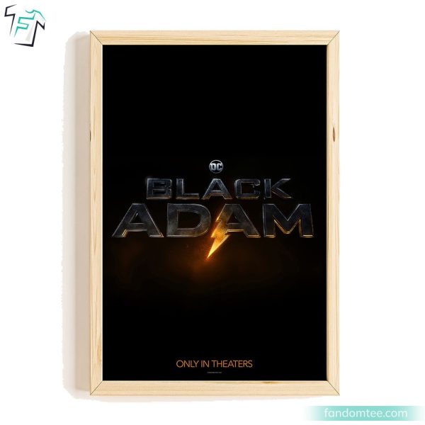 Black Adam DC Movie Poster