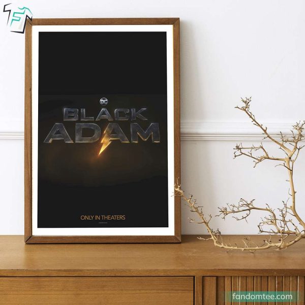 Black Adam DC Movie Poster