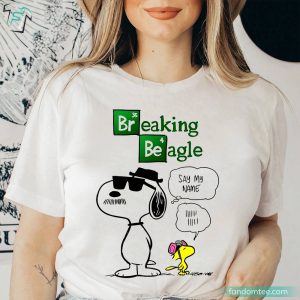 Breaking Beagle Snoopy And Woodstock Shirt Breaking Bad Shirt 2