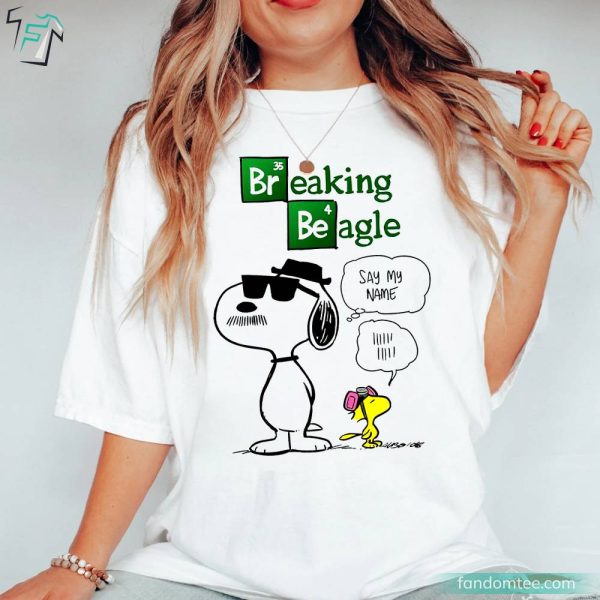 Breaking Beagle Snoopy And Woodstock Shirt Breaking Bad Shirt