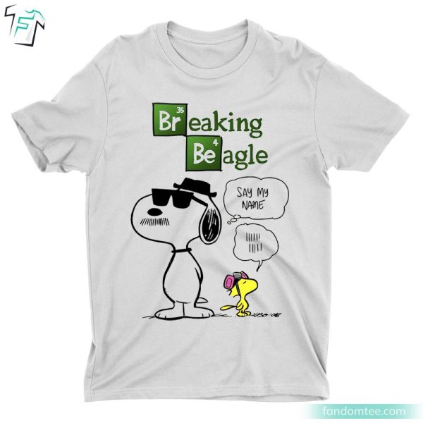 Breaking Beagle Snoopy And Woodstock Shirt Breaking Bad Shirt