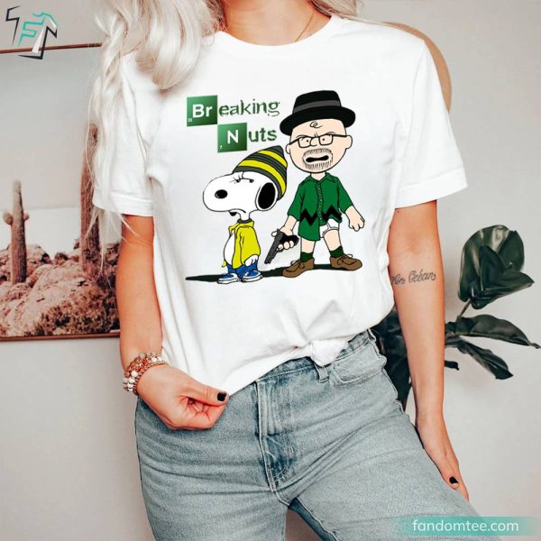 Breaking Nuts Charlie Brown And Snoopy Shirt Breaking Bad Merchandise