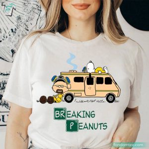 Breaking Peanuts Charlie Brown And Snoopy Shirt Breaking Bad Merch 4