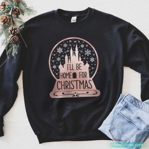 Disney Christmas Shirts Ill Be Home For Christmas Gifts For Disney Lovers