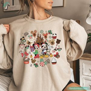 Disney Mickey And Minnie Christmas Shirt 3 1
