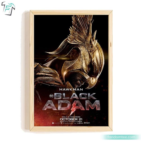 Hawkman Black Adam DC Poster
