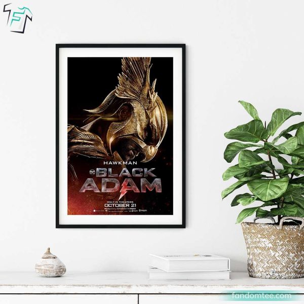 Hawkman Black Adam DC Poster