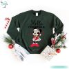 Hello Christmas Minnie Mouse Christmas Shirt Disney Christmas Shirts 2