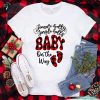 Jingle Bells Jingle Bells Baby On The Way Cute Christmas Pregnancy Shirt 2