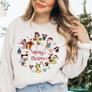 Merry Christmas Mickey Christmas Shirts Mickey Mouse And Friends 2