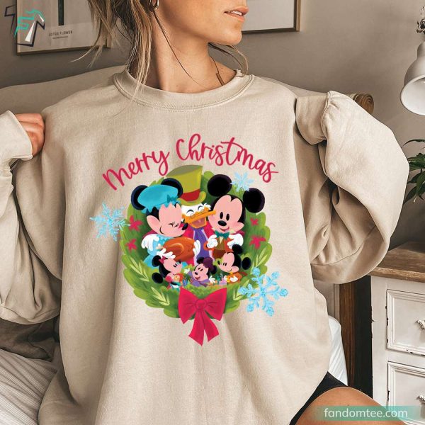 Merry Christmas Mickey Mouse Family Shirts Disney Christmas Shirts