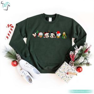 Mickey And Friends Disney Christmas Shirts 4