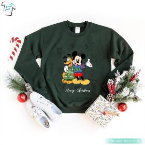 Mickey And Friends Disney Pluto Shirt Disney Christmas Shirts 21