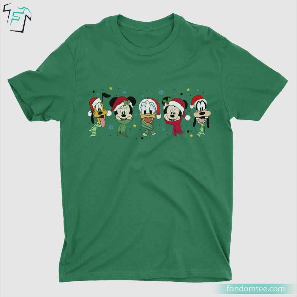 Mickey And Friends Mickey Christmas Shirt Disney Christmas Shirts