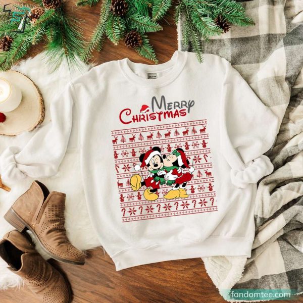Mickey And Minnie Christmas Shirts Disney Christmas Shirts