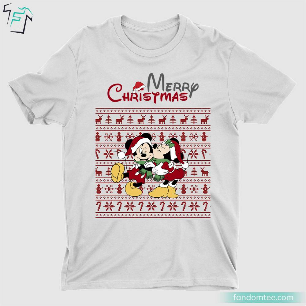 Mickey And Minnie Christmas Shirts Disney Christmas Shirts