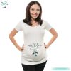 Mistletoes Maternity Funny Christmas Pregnancy Shirt 2