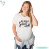 No More Silent Night Pregnant Christmas Shirt 4