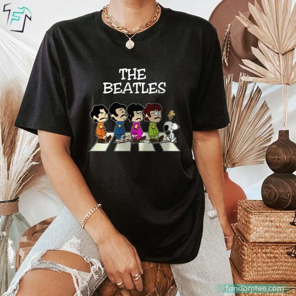 The Snoopy Beatles Shirt In The Beatles Abbey Road Shirt