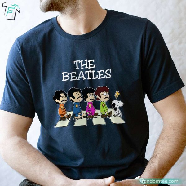 The Snoopy Beatles Shirt In The Beatles Abbey Road Shirt