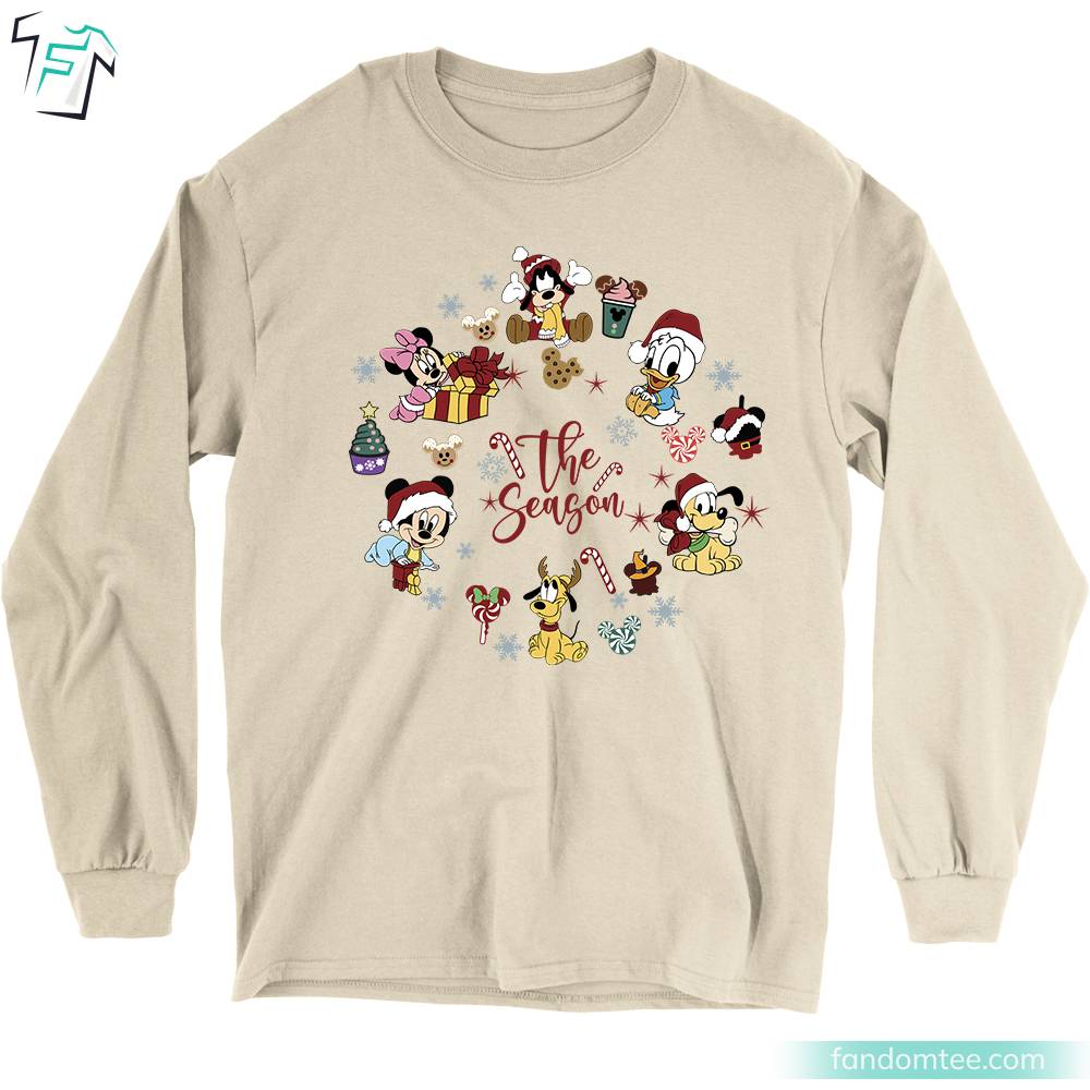 Tis The Season Mickey Christmas Shirts Mickey Mouse And Friends
