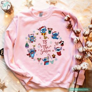 Tis The Season Stitch Christmas Shirt 2