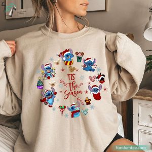 Tis The Season Stitch Christmas Shirt