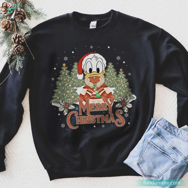Vintage Donald Duck Shirt Disney Christmas Shirts