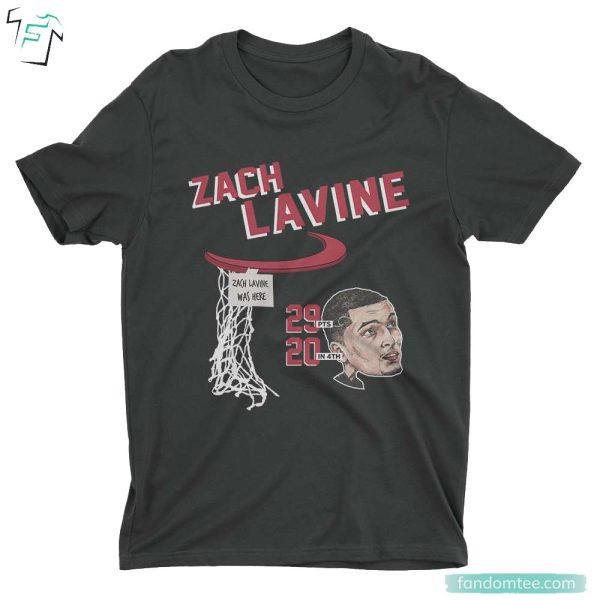 Zach LaVine Bulls Jersey Torches Nets Shirt