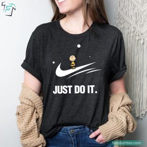 Just Do It Peanuts Charlie Brown Tee Shirt 3