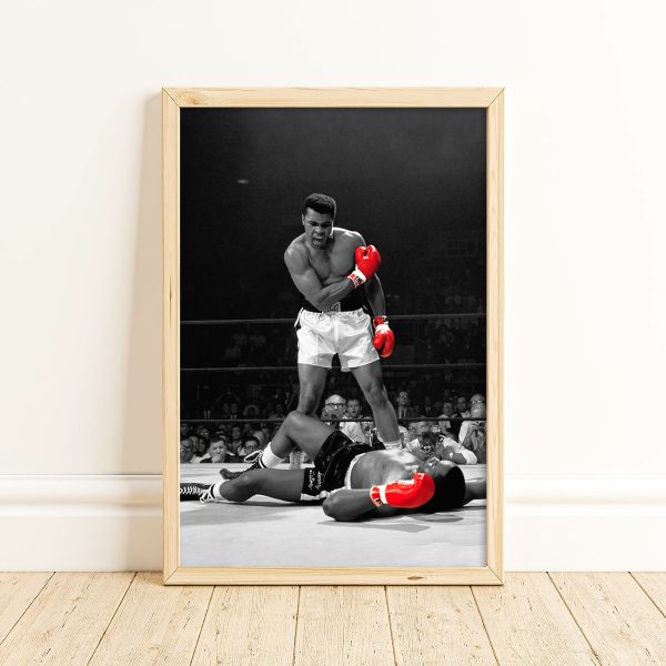 Mike Tyson Black and White Poster Wall Art Home Decor Photo Prints