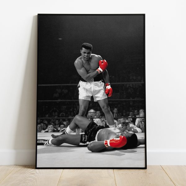 Mike Tyson Black and White Poster Wall Art Home Decor Photo Prints