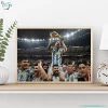 Messi World Cup Poster Iconic Soccer Art 3